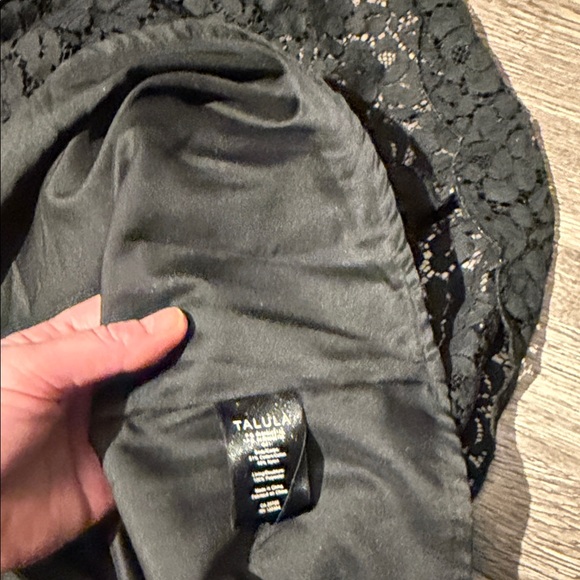 Elegant Talula Debutant Black Lace Dress - Picture 7 of 9